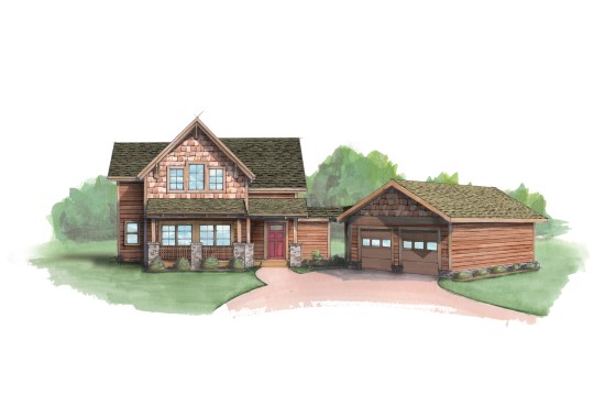Redtail Mountain Camp - Natural Element Homes
